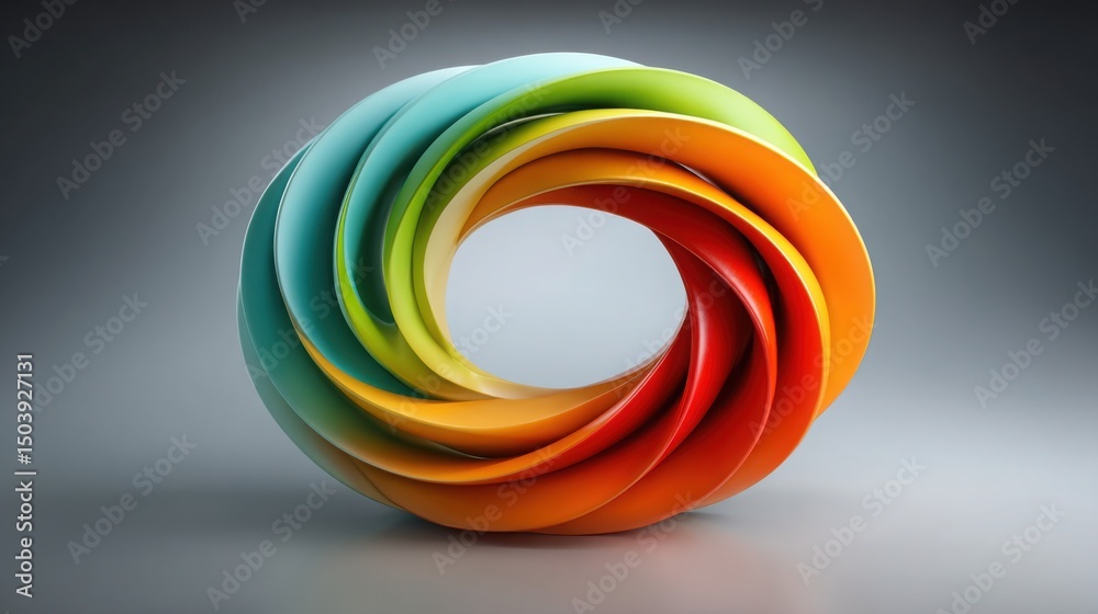 Top-down structure of business operating model icon concept ...