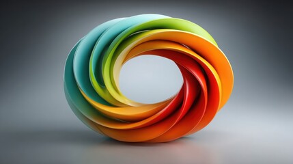 Poster - top-down structure of business operating model icon concept illustrating the flow of operations and 