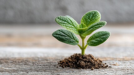 Poster - scalable campaign seed icon concept growth from simplicity in business strategy and marketing develo