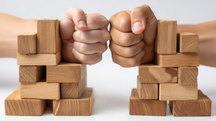 Poster - Conceptual image illustrating trust-building through ai advisors overcoming challenges in digital interactions and relationships
