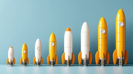 Poster - Venture-backed innovation cycles icon illustrating funding strategies for startups and new ventures in financial ecosystems