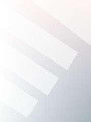 Wall Mural - Modern diagonal shapes with white and grey gradient blurry background