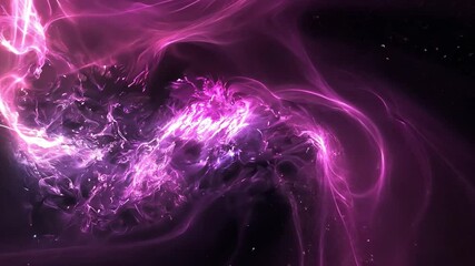 Poster - ethereal abstract background swirling purple and pink energy design, capturing movement and creativi