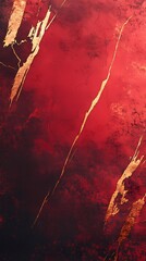 Aufkleber - digital technology red copper texture poster background