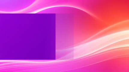 Poster - Abstract pink purple wave background design template