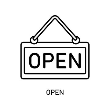 Icon a open, isolated against a clean background.