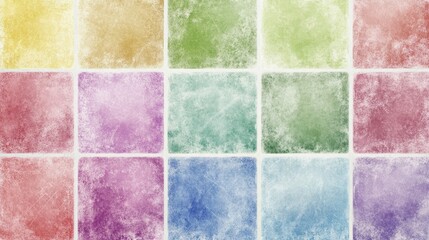 Aufkleber - Colorful Abstract Background with Soft Textures and Design Elements