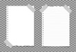 © Pixxellab - Collection of torn paper sheets vector set