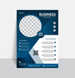 © Najmul - Business Flyer Template with Modern Vector Design for Corporate Marketing and Print Layout