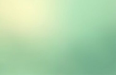 Poster - Muted mint green gradient fades into cream at top. Smooth transition with soft texture, modern design. Pastel colors creating calm, peaceful feeling. Ideal for background, wallpaper, website design.