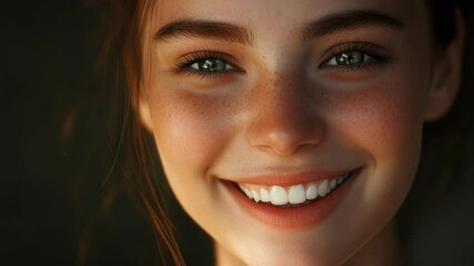 Poster - A close-up shot of someone holding a toothbrush, ideal for dental or hygiene-related content