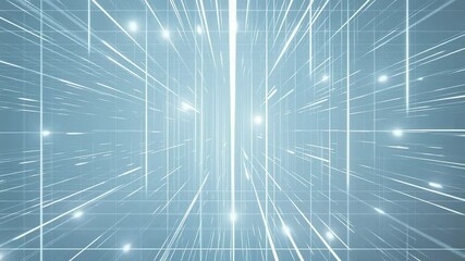Leinwandbilder - Abstract Light Tunnel Animation