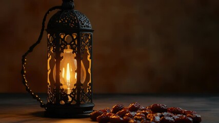 Aufkleber - A single candle placed on a table with a simple background