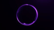 © Vooper - Abstract glowing purple ring with smooth energy swirl and digital aura. Perfect for sci-fi visuals, cosmic art, UI design, or futuristic branding.