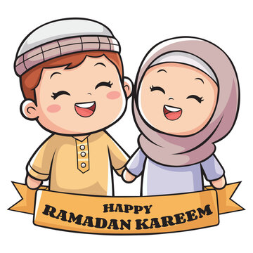 Happy Ramadan Kareem vector,