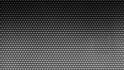 Aufkleber - A close up of a black and white image of a pattern of dots. abstract texture background for template pages and banners
