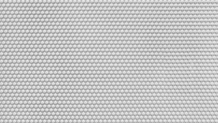 Fototapete - A white background with many small white circles. circles are evenly spaced and are of various sizes. abstract texture background for template pages and banners