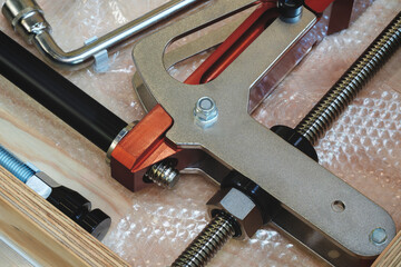 Poster - A toolbox with a variety of tools including a wrench and a screwdriver. Concept of organization and preparedness