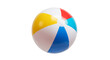 © gabriel - Isolated beach ball summer fun inflatable toy colorful ball for pool party and beach vacation games on transparent background