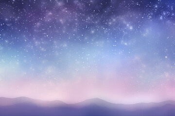 starry night sky