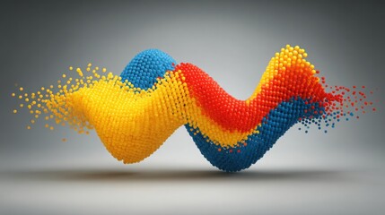 Poster - Quantum-driven liquidity trap probability model icon concept for evaluating economic conditions and financial market dynamics