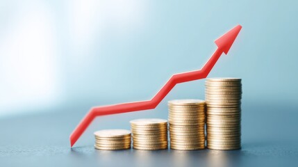 Poster - conceptual illustration of a quantum-enabled debt-to-growth expansion simulator icon design represen