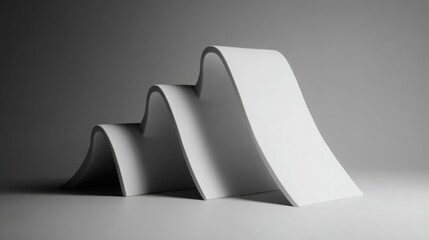 Fototapete - Quantum structured trend leg classification tool icon concept representing advanced data analysis and technology integration
