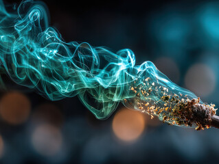 Wall Mural - smoke background