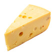 © woopics - Triangle wedge of cheddar cheese savory isolated on a transparent background