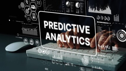 Poster - Hands on Keyboard with Data Visualizations for Predictive Analytics in Modern Digital Environment. Asymptotic smart data analytic.