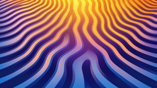 Wavy abstract patterns digital art vibrant colors graphic design modern aesthetic