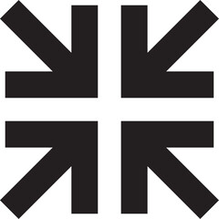 Fototapete - four arrow free direction vector design tempate