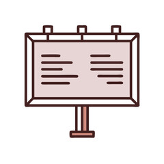 Poster - Blank billboard template, for advertising