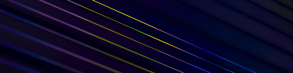 Leinwandbilder - Polygonal background with dots and lines. Network connection structure. Science and technology. 3d