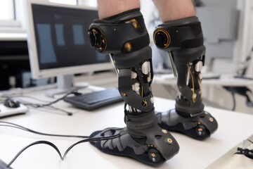 Poster - Prosthetic limbs with AI-driven functionalities, enabling users to move with greater ease and precision.