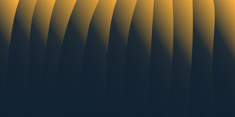 Poster - Abstract gradient design with 3d effect, smooth brown and black curved shapes creating a serene and modern visual effect. Perfect for backgrounds, graphic design, and digital art projects.
