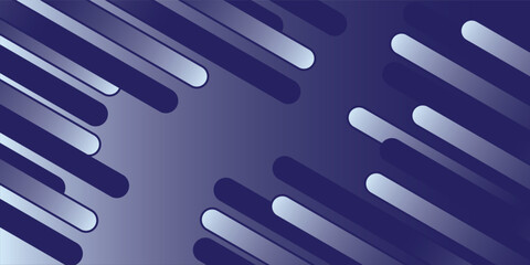 Poster - Abstract blue background. Minimal geometric blue background abstract design concept