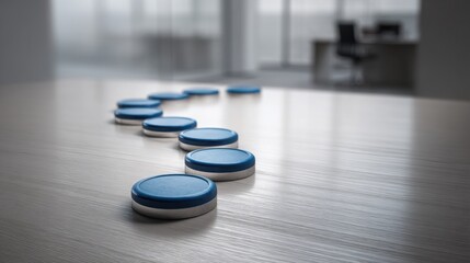 Aufkleber - Pills representing customer journey and milestones in consumer experience and interaction with health and wellness