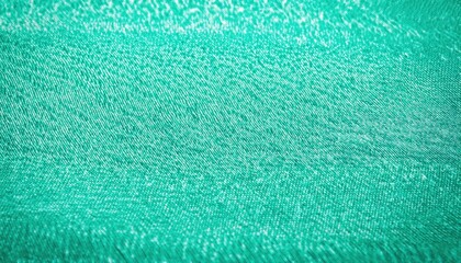 Fototapete - close-up of shiny teal textile texture with diagonal threads and soft sheen for web background, branding element, packaging design, or abstract digital artwork backdrop


