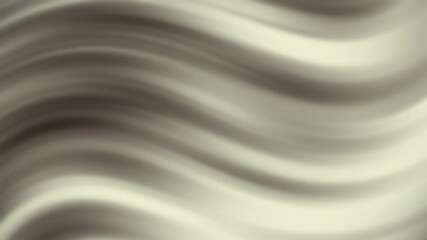Poster - Soft, flowing abstract waves in shades of beige and gray create a gentle, calming background, Abstract texture Gradient motion Background animation.