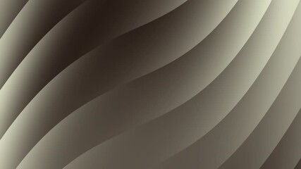 Poster - Curved, gradient bands in smooth shades of brown create an abstract, flowing background pattern, Abstract texture Gradient motion Background animation.