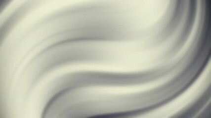 Poster - Soft, wavy abstract lines create a dynamic grayscale pattern with smooth transitions and a sense of gentle motion, Abstract texture Gradient motion Background animation.