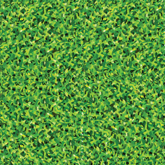 Fototapete - Green grass field background. Texture of green lawn grass. Green grass seamless texture. Vector illustration.