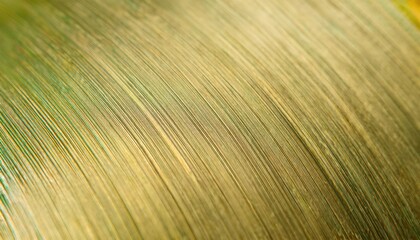 Fototapete - brushed golden metal texture with fine linear grooves and shimmering highlights for luxury branding, premium packaging, digital background, or elegant print design

