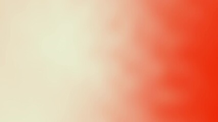 Poster - A soft abstract gradient background blending cream and red shades with a smooth, flowing texture, Abstract texture Gradient motion Background animation.