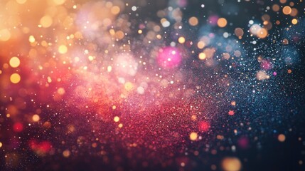 Sparkling bokeh lights