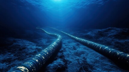 Poster - Underwater communication cables
