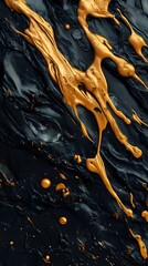 Fototapete - digital technology wax material texture poster background