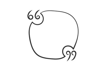 Leinwandbilder - PNG talk message vector quote bubble drawing idea graphic frame background conversation communication icon sticker doodle

