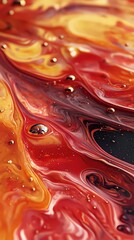 Fototapete - digital technology wax material texture poster background